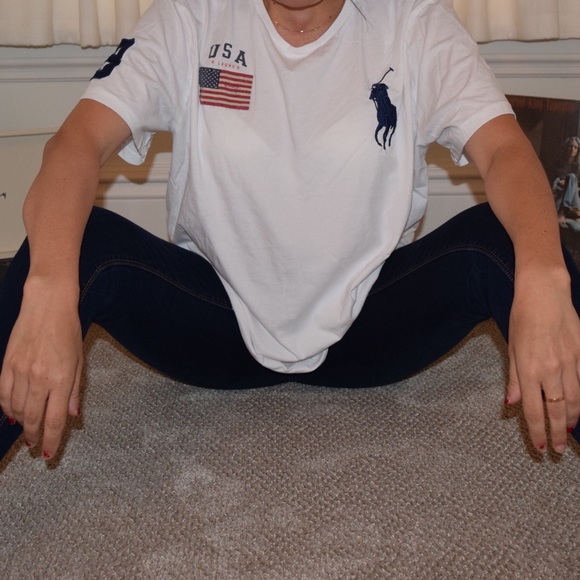 Vintage oversized Ralph Lauren polo t-shirt - Picture 2 of 3